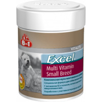 8in1 Vitality Excel Adult Small Breed Multi Vitamin Мультивітамінний комплекс для дорослих собак дрібних порід