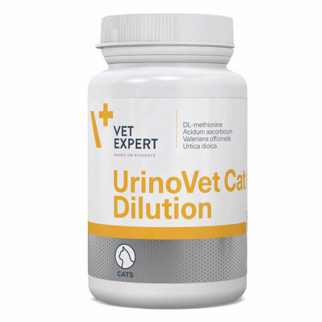 VetExpert UrinoVet Cat Dilution Добавка для поддержания и восстановления функций мочевой системы кошек
