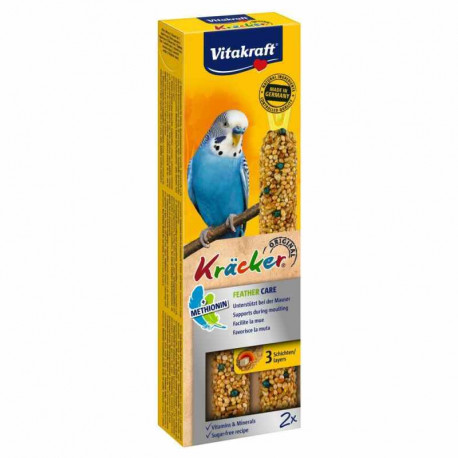 Vitakraft Kracker Feather Care Лакомства для попугаев в период линьки