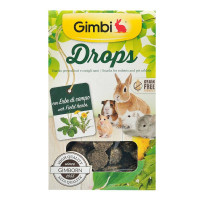 GimBi Лакомство для грызунов дропсы с травами