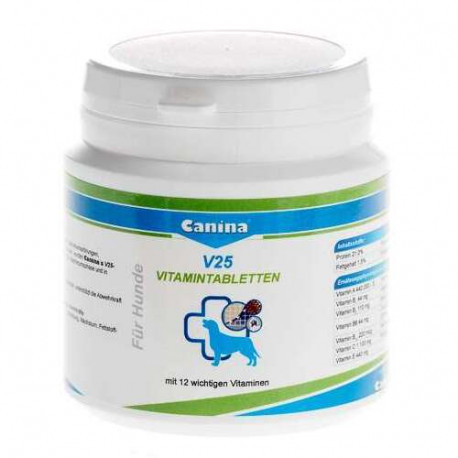 Canina V25 Vitamintabletten Поливитамины для собак 