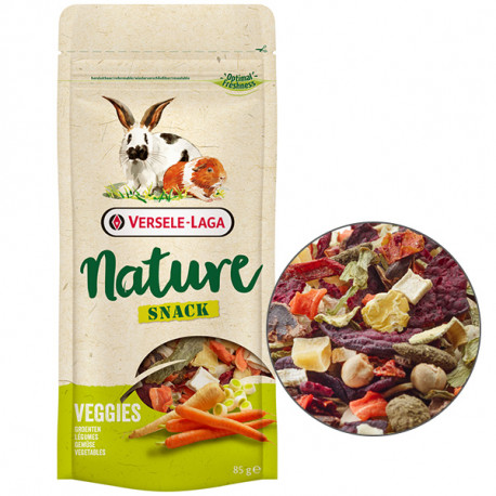 Versele Laga Nature Snack Veggies Ласощі для кроликів та гризунів з овочами