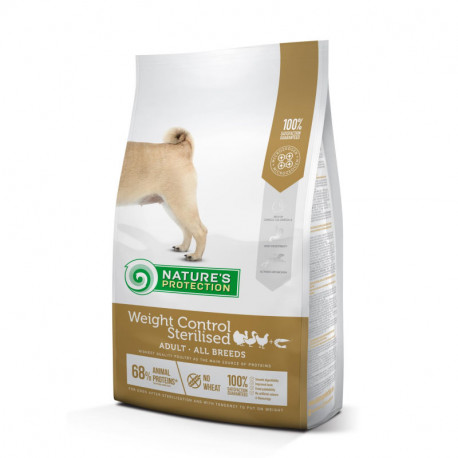 Nature's Protection Dog Adult Weight Control Sterilised All Breeds