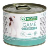 Nature's Protection Dog Adult Game Консерви для дорослих собак усіх порід із дичиною