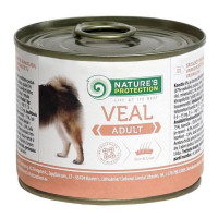 Nature's Protection Dog Adult Veal Консерви для дорослих собак усіх порід з телятиною
