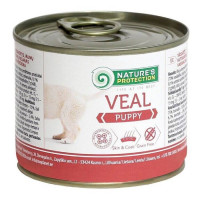 Nature's Protection Puppy Veal Консервы для щенков с телятиной