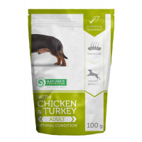 Nature's Protection Dog Adult Optimal Condition Chicken & Turkey Консервы для взрослых собак мелких пород с курицей и индейкой