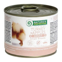 Nature's Protection Dog Adult Small Breeds Turkey & Apples Консервы для взрослых собак мелких пород с телятиной и яблоками
