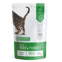 Nature's Protection Cat Adult Urinary Beef & Turkey 