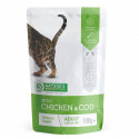 Nature's Protection Cat Adult Urinary Health Chicken & Cod Консервы для взрослых кошек для поддержки мочевыводящей системы с курицей и треской