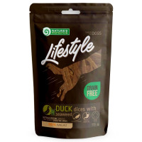 Nature's Protection Lifestyle Dog Adult Snacks Soft Duck Dices with Seaweed 