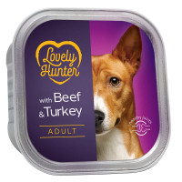 Lovely Hunter Dog Adult Beef & Turkey Консерви для дорослих собак з яловичиною та індичкою