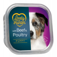 Lovely Hunter Dog Puppy Beef & Poultry Консервы для щенков с говядиной и домашней птицей