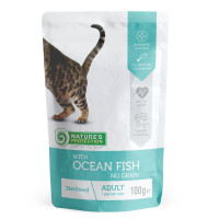 Nature's Protection Cat Adult Sterilised Ocean Fish Консерви для стерилізованих котів з океанічною рибою