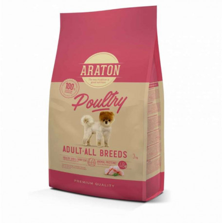 Araton Dog Adult Poultry Сухий корм для дорослих собак з домашнім птахом