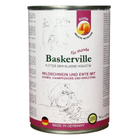 Baskerville Holistik Консерви для дорослих собак з кабаном качки гарбузом і зеленню
