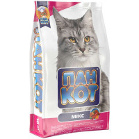 Пан Кот Микс Сухой корм для взрослых кошек