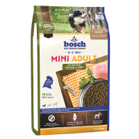 Bosch Mini Adult Mit Frischem Geflügel & Hirse Сухий корм для дорослих собак дрібних порід з птахом та просо