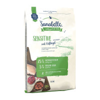 Sanabelle Sensitive with Poultry Сухой корм для взрослых кошек с чувствительным пищеварением с домашней птицей