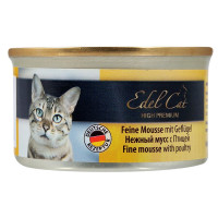 Edel Cat Нежный мусс для взрослых кошек с птицей
