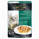 Edel Cat Консервы для взрослых кошек с кусочками утки и кролика в соусе