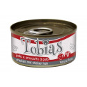 Tobias Adult Chicken & Chicken Ham Консерви для дорослих собак з куркою та шинкою