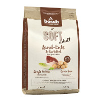 Bosch Soft Adult Land-Ente & Kartoffel Сухий корм для дорослих собак з качкою та картоплею