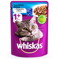 Whiskas Adult Консерви для дорослих кішок з тунцем у желе
