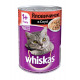 Whiskas Adult Консервы для взрослых кошек с кусочками говядины в соусе