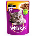Whiskas Adult Консерви для дорослих кішок старше 7 років з куркою у соусі