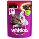 Whiskas Adult Консервы для взрослых кошек с говядиной в соусе