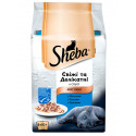 Sheba Fresh & Fine Набор консерв для взрослых кошек с лососем и тунцом в соусе