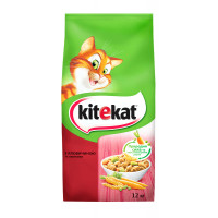 Kitekat Сухой корм для взрослых кошек с говядиной и овощами