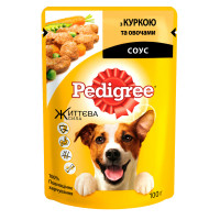 Pedigree Chicken in Sauce Консервы для взрослых собак с курицей в соусе