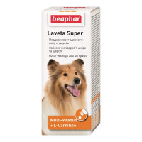 Beaphar Laveta Super Кормовая добавка для кожи и шерсти собак