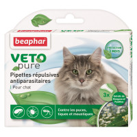 Beaphar Bio Spot On Veto pure Капли от блох клещей и комаров для взрослых кошек