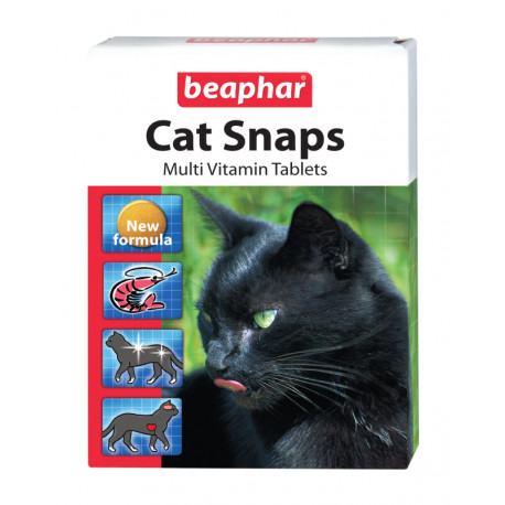 Beaphar Cat Snaps Вітаміни з таурином та біотином для кішок