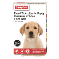 Beaphar SOS Flea & Tick Collar Ошейник от блох и клещей для щенков 65 см