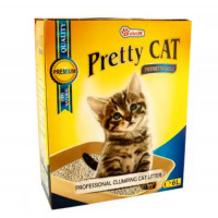 Pretty Cat Premium Gold Clumping Бентонітовий наповнювач без аромату