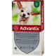 Advantix Капли на холку от блох и клещей для собак до 4 кг
