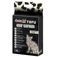 AnimAll Tofu Cat Litter Classic Гранульований наповнювач класик, що комкується.