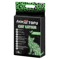 AnimAll Tofu Cat Litter Green Tea Гранульований наповнювач, що комкується, із зеленим чаєм
