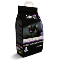 AnimAll Expert Choice Lavender Бентонитовый наполнитель средний с ароматом лаванды