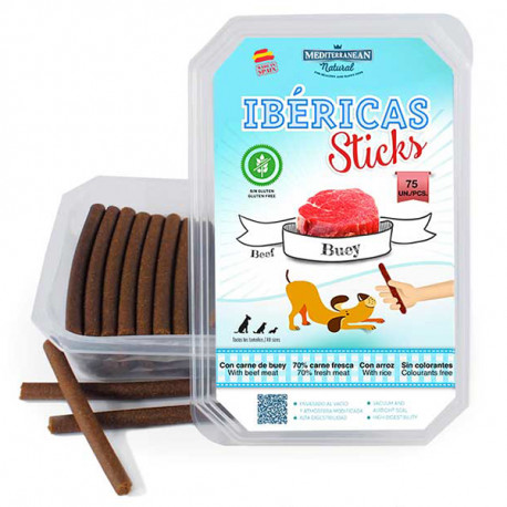 Mediterranean Natural Ibericas Sticks Beef М'ясні палички для собак з яловичиною