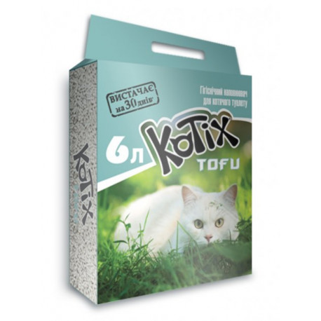 Kotix Tofu Classic Гранулированный комкующийся наполнитель