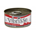 Vibrisse Adult Tuna & Shrimp Консервы для взрослых кошек с тунцом и креветками в банке