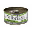 Vibrisse Adult Tuna & Chicken Консервы для взрослых кошек с тунцом и курицей в банке
