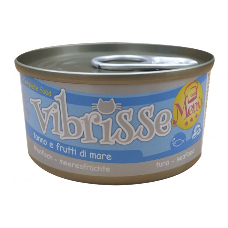 Vibrisse Adult Menu Tuna & Seafood Консервы для взрослых кошек с тунцом и морепродуктами