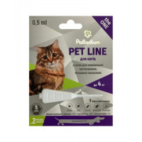 Palladium Pet Line The One Краплі від паразитів для котів до 4 кг