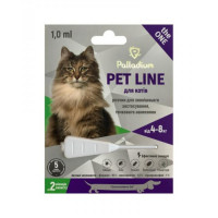 Palladium Pet Line The One Капли от паразитов для кошек от 4 до 8 кг